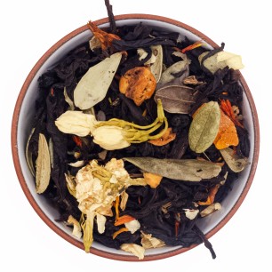 Чай черный ароматизированный "Айва с персиком"